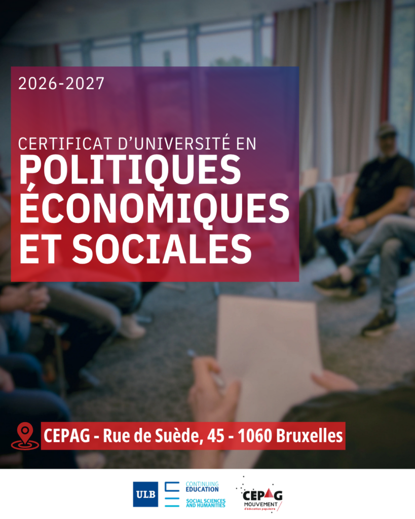 Certificat d'université en politiques sociales et économiques